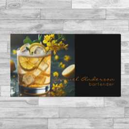 Tarjetas de visita Bartender