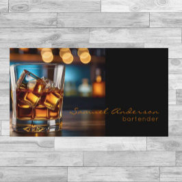 Tarjetas de visita Bartender