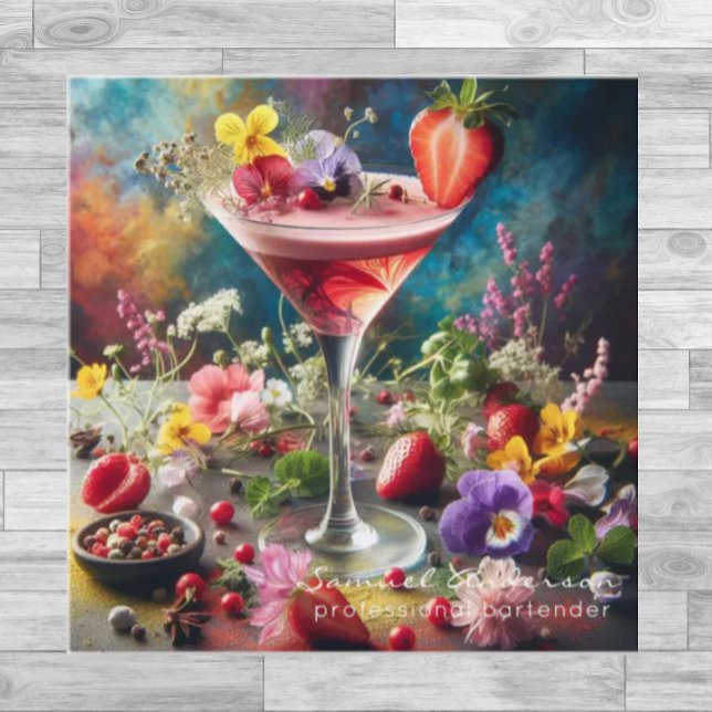 Tarjetas de visita Bartender (Subido por el creador)