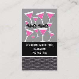 Tarjetas de visita Bartender