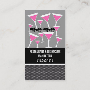 Tarjetas de visita Bartender