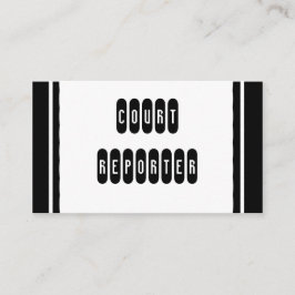 Tarjetas de visita blancas negras de encargo del