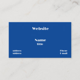 Tarjetas de visita Blue Dragonflies