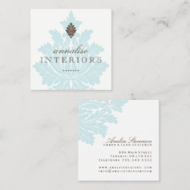 Tarjetas de visita bonitas del interiorista
