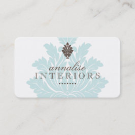 Tarjetas de visita bonitas del interiorista