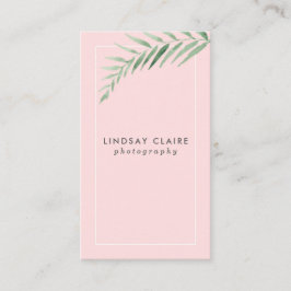 Tarjetas de visita botánicas de Rubor