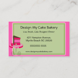 Tarjetas de visita Cake Baker