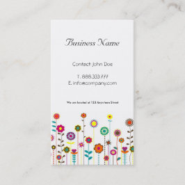 Tarjetas de visita caprichosas