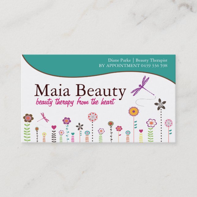 Tarjetas de visita caprichosas (Anverso)