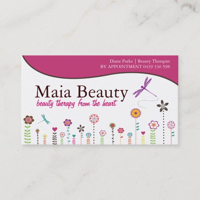 Tarjetas de visita caprichosas (Anverso)