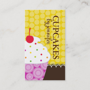 Tarjetas de visita caprichosas de la magdalena