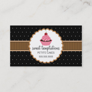 Tarjetas de visita caprichosas de la magdalena de