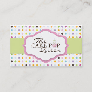 Tarjetas de visita caprichosas de la panadería