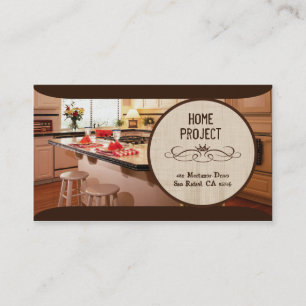 Tarjetas de visita caseras del proyecto de Gerty