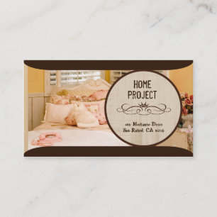 Tarjetas de visita caseras del proyecto de Kelly