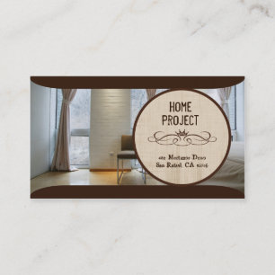 Tarjetas de visita caseras del proyecto de Krissy
