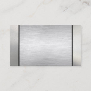 Tarjetas de visita cepilladas del oro