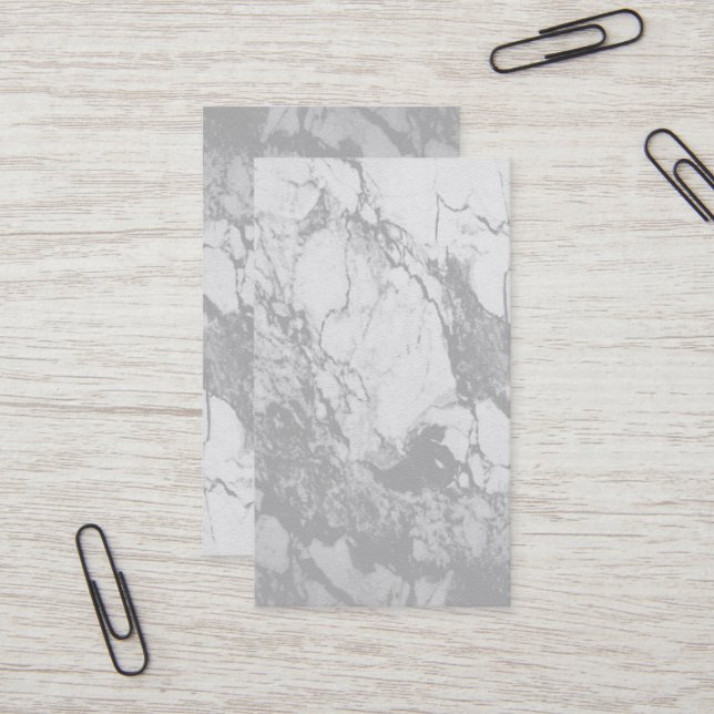 Tarjetas de visita clásicas de Personalizable gris (Anverso/Reverso In Situ)