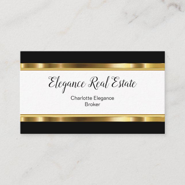 Tarjetas de visita con clase de las propiedades (Anverso)