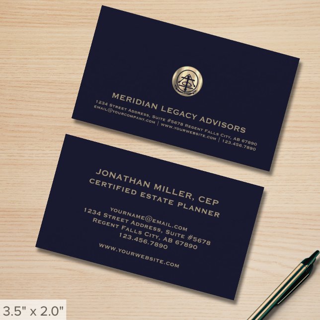 Tarjetas de visita con el logotipo de Personalizab (Subido por el creador)
