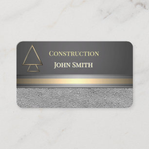 Tarjetas de visita con el logotipo "Gray Silver Go