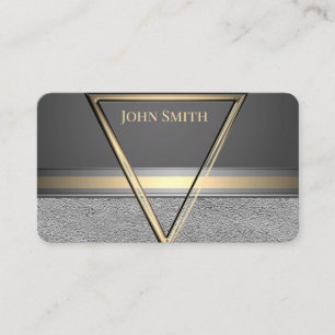Tarjetas de visita con el logotipo "Gray Silver Go