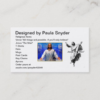 Tarjetas de visita con Jesús
