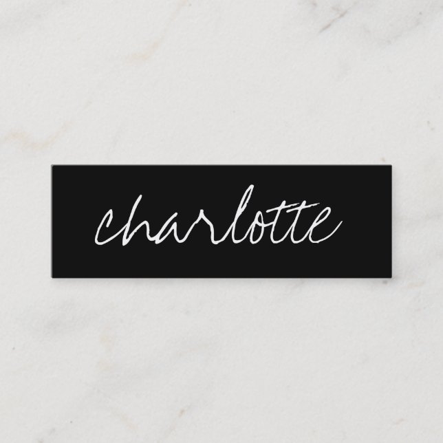 Tarjetas de visita conocidas (Anverso)