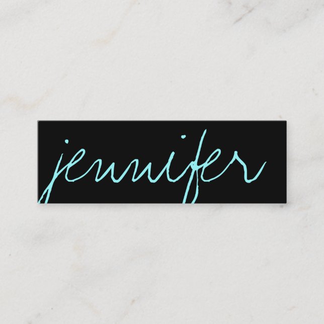 Tarjetas de visita conocidas (Anverso)