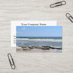 Tarjetas de visita costera