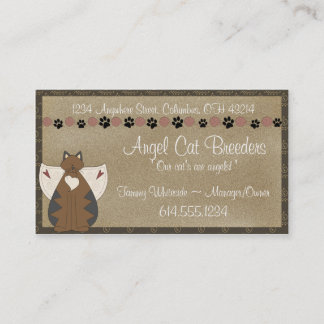 Tarjetas de visita :: Country Angel Cat