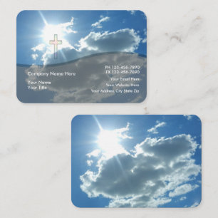 Tarjetas de visita cristiana