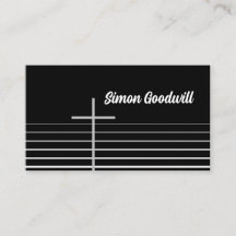 Tarjetas de visita cristiana