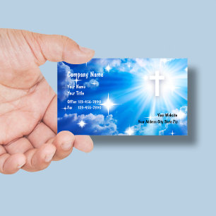 Tarjetas de visita cristiana