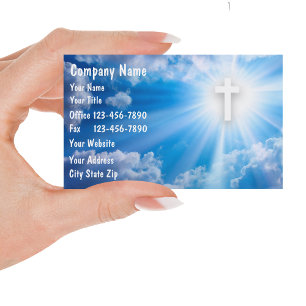 Tarjetas de visita cristiana