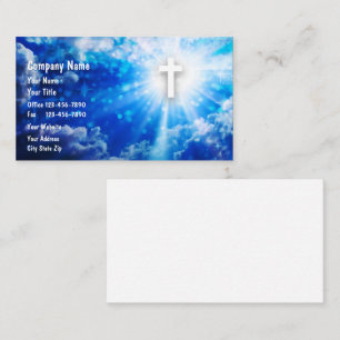Tarjetas de visita cristiana