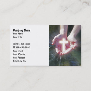 Tarjetas de visita cristianas