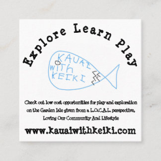 Tarjetas de visita cuadradas