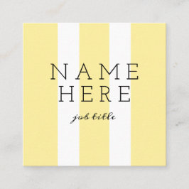 Tarjetas de visita cuadradas minimalistas modernas