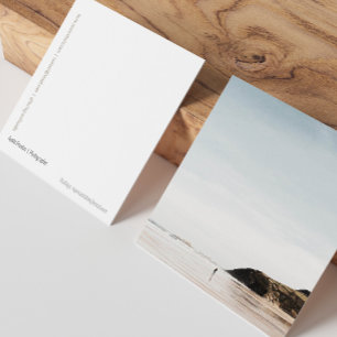 tarjetas de visita cuadradas modernas para fotógra