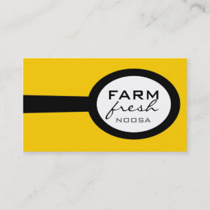 tarjetas de visita > cuchara grande [amarillo: