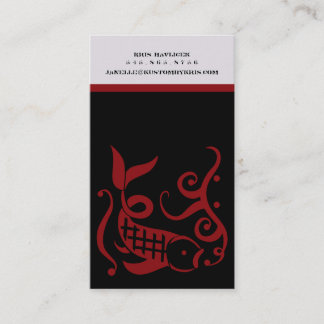 Tarjetas de visita de 350 ml [rojas]
