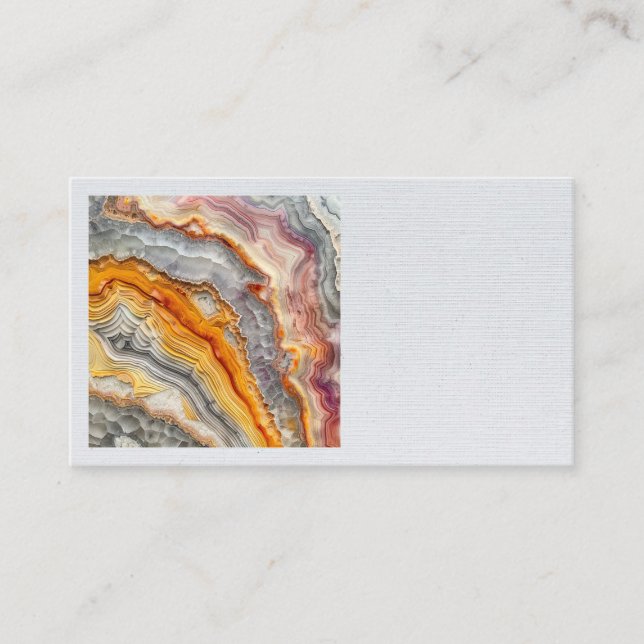 Tarjetas de visita de 3 D Agate (Anverso)