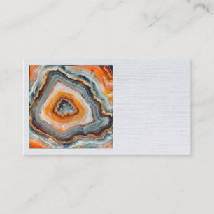 Tarjetas de visita de 3 D Agate