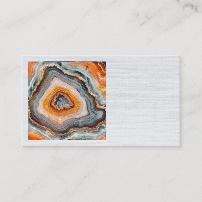 Tarjetas de visita de 3 D Agate (Anverso)