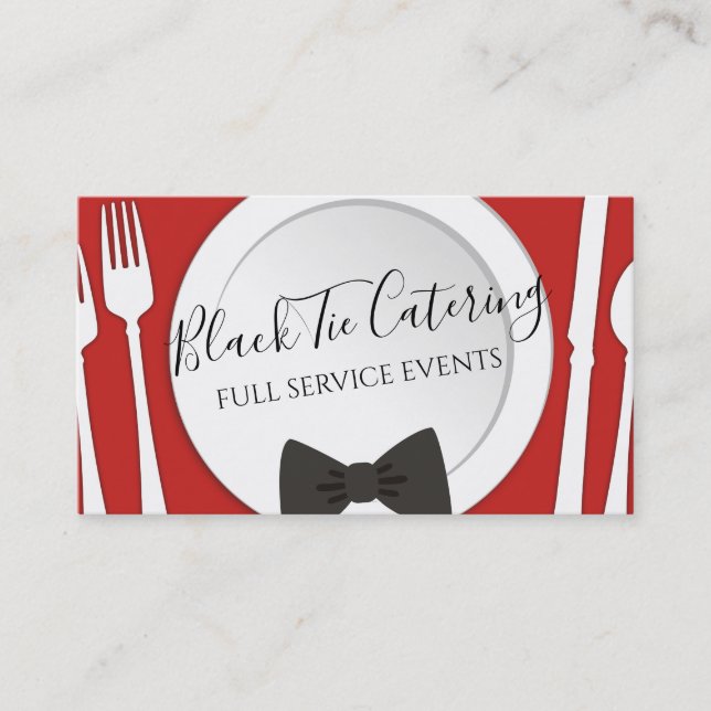 tarjetas de visita de abastecimiento del cocinero (Anverso)