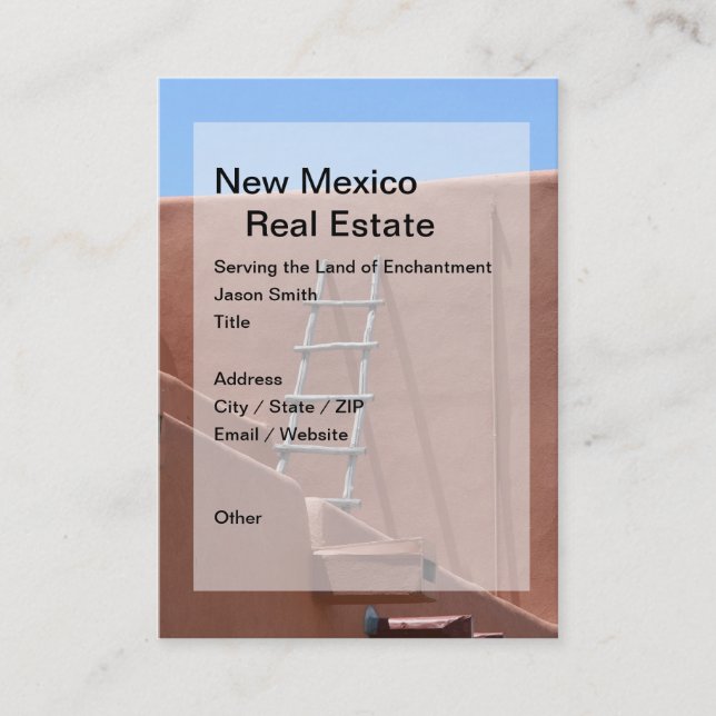 Tarjetas de visita de Adobe Ladder (Anverso)