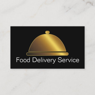 Tarjetas de visita de alimentación