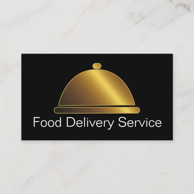 Tarjetas de visita de alimentación (Anverso)