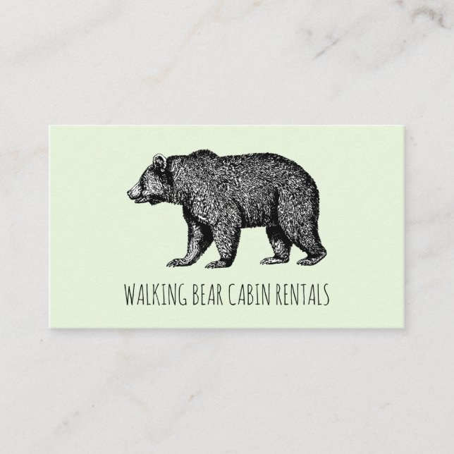 Tarjetas de visita de alquiler de cabina (Anverso)